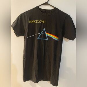 Pink Floyd Black Cotton Tee youth size small